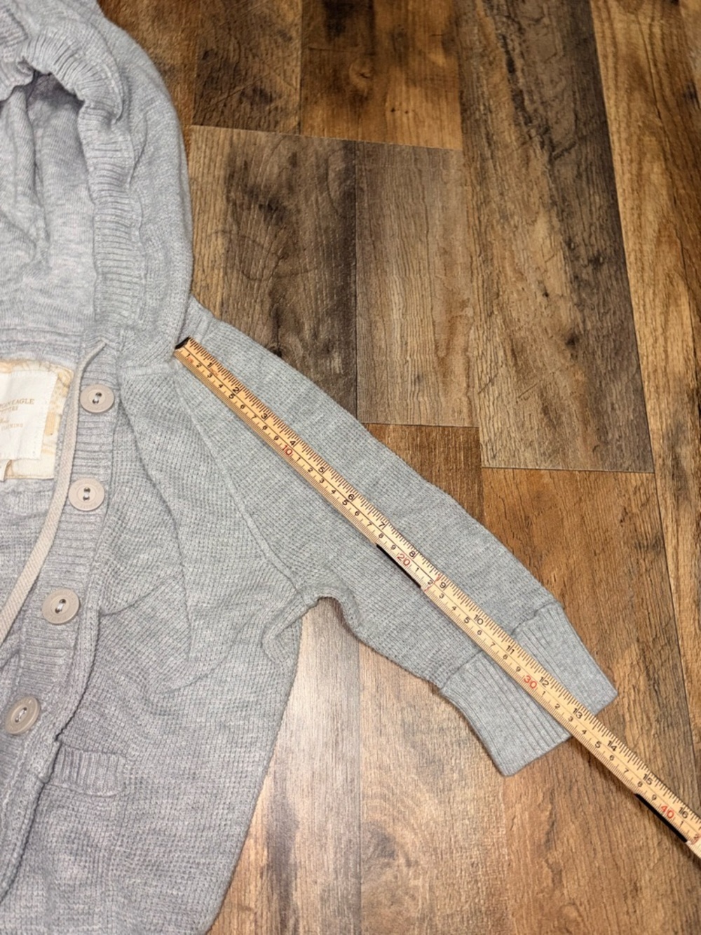 American Eagle Outfitters Hooded Cardigan Sweater | - Picture 4 of 7